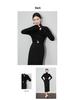 16-Needle Four-Flat Superfine Merino Wool Solid Turtleneck Knitwear: Simple, Versatile, and Close-Knit Design