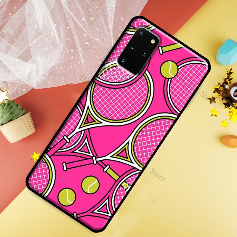 Tennis Ball Sport Case For Samsung Galaxy S22 Ultra S20 FE S8 S9 S10 Note 10 Plus Note 20 S21 Ultra Cover