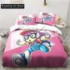 3D Cartoon DR S-Slump Arale Bedding Set Cute Quilt Cover Bed Cover With Pillowcase Twin Single Queen King Size Boys Adult Home