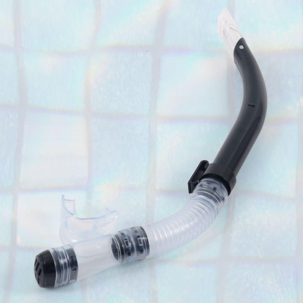 Easy Breath Snorkel Tube Splash Guard Snorkel Breathing Tube Diving Breathing Tube  Men Women