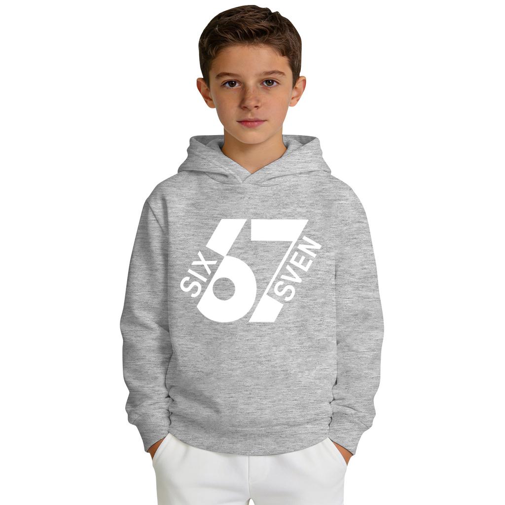 Boys' Printed Hooded Long,Sleeve Sweatshirt Casual Sports Comfort Sweatshirt
