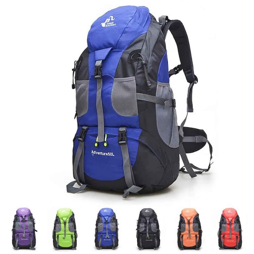 Oulylan 50L Outdoor Hiking Backpack Men Trekking Camping Rucksack Cycling Travel Sport Daypacks Male Waterproof Back Packs