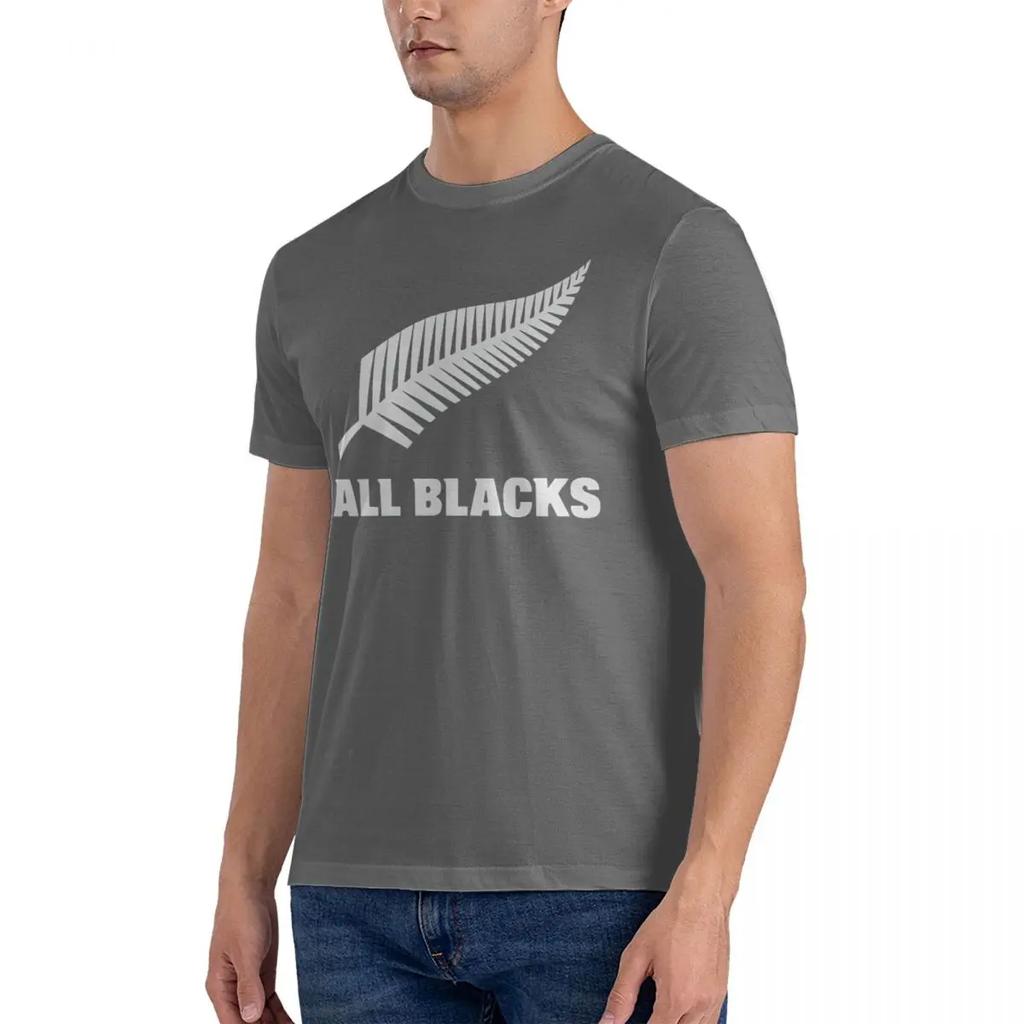 Blacks Rugbys All Oversize T-shirts Man Vintage Rolig För Män Topp y2k Man kortärmad T-shirt