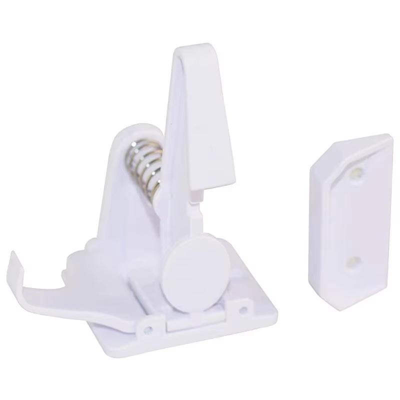 5Pcs Adhesive Baby Safety Lock For Drawer Cabinet Door Invisible Buckle Closet Locks Children Protection Baby Security Lock