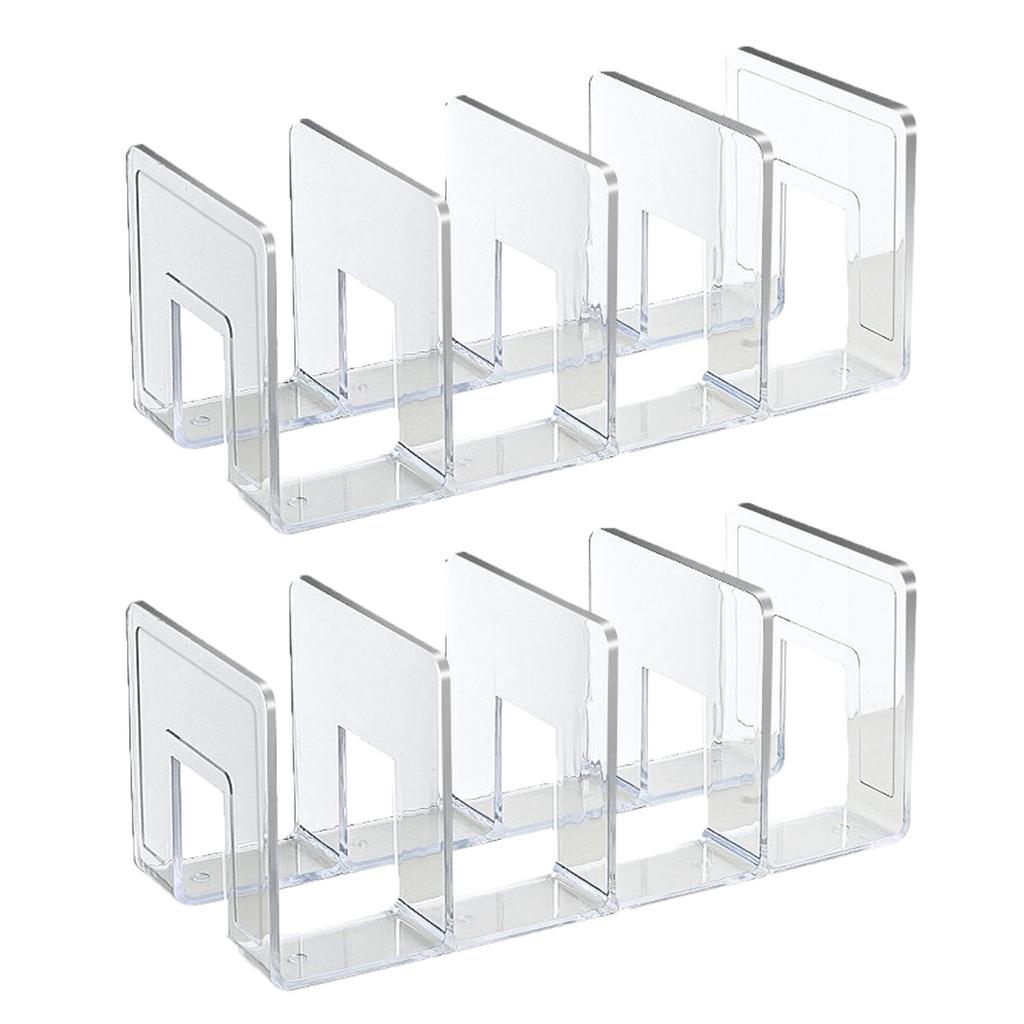 Handbag storage rack Organizer 4 Slots Transparent Closet Purse Storage rack Acrylic wardrobe Bag storage holder Purse Display