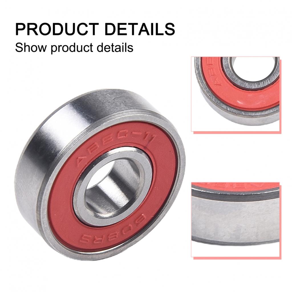 High Performance 8Pcs ABEC11 Roller Skate Wheel Bearings for Skateboards