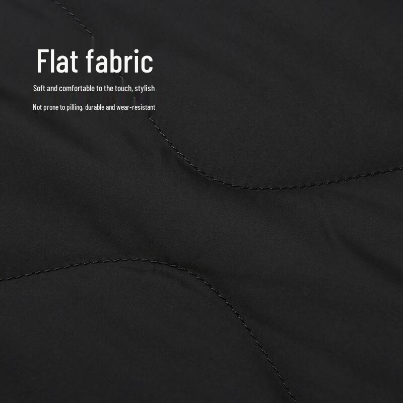 HLA Men's Lightweight White Duck Down Vest