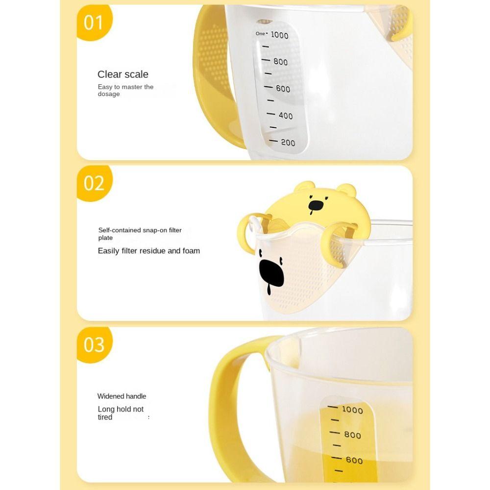 Equipped with Filter Plate Strainer Bowl Built-in Filter Plate Whisking Bowl  Bakery