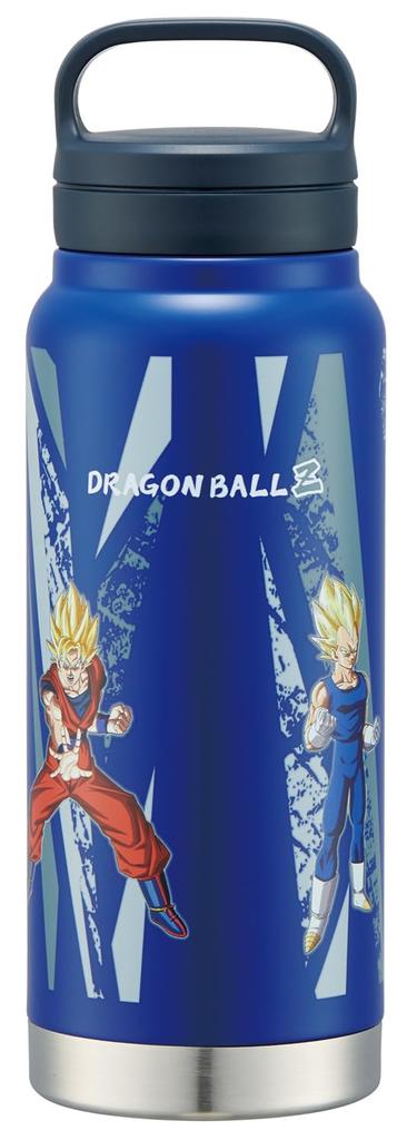 Skater Stainless Steel Insulated Water Bottle 500ml with Screw Dragon Ball Z Model Handle, Design, Boys' STSC5-A