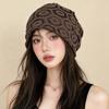 Women S Hand Crochet Hollow Out Beanie Cap Spring Summer Thin Breathable Knit Hat