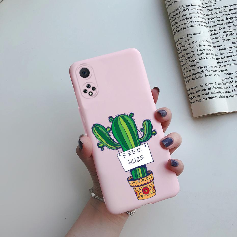 Honor 50 Case For Huawei Honor 50 Back Cover Soft Silicone Cute Cartoon Painted Phone Cases For Huawei Honor 50 Honor50 Bumper