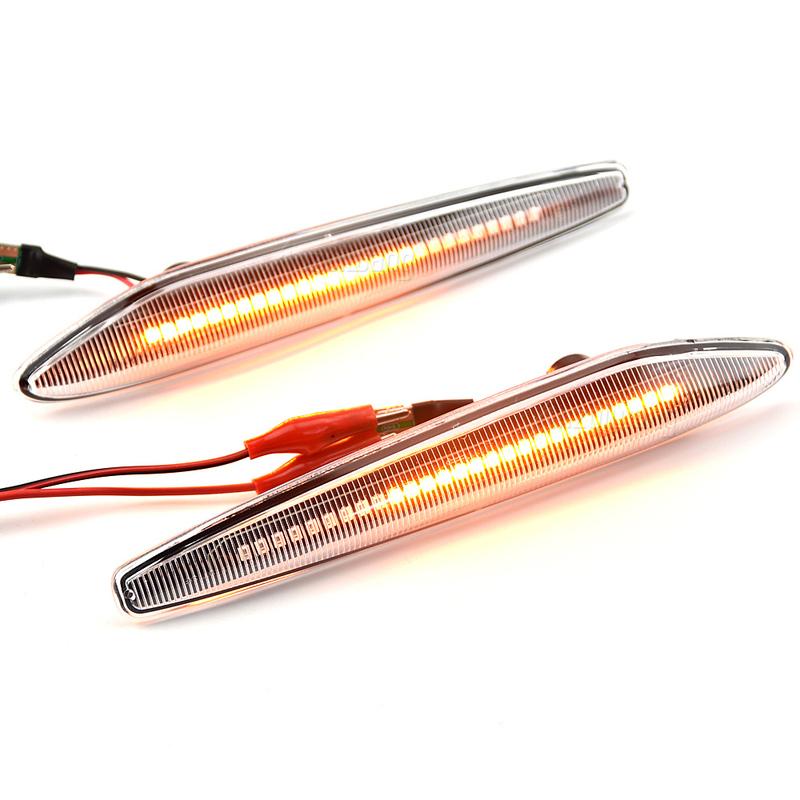 2X Dynamische LED Seite Marker Licht Pfeil Blinker Blinker Anzeige Lampe Für Alfa Romeo 159 Sportwagon typ Boera Spider typ 939