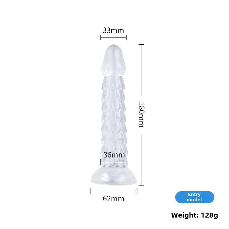 Dragon Scale Beaded Anal Plug & Development Dildo - Alternativní anální a vaginální rozšiřující sexuální hračka