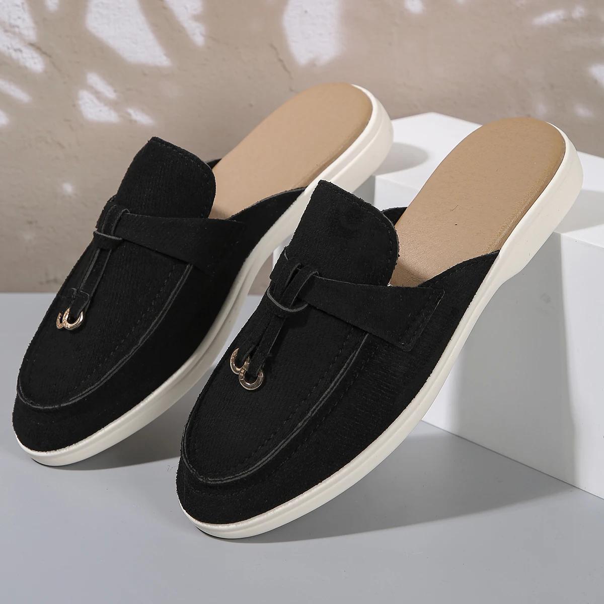 

Новые повседневные туфли-лодочки на плоской подошве с замком и кисточками, модные женские туфли на одинарной платформе, брендовые тапочки с металлической пряжкой, удобная обувь без шнуровки 40