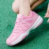 Absorção de choque do casal anti-skid resistente ao desgaste moda ao ar livre sapatos de badminton sapatos de vôlei treinamento sapatos esportivos