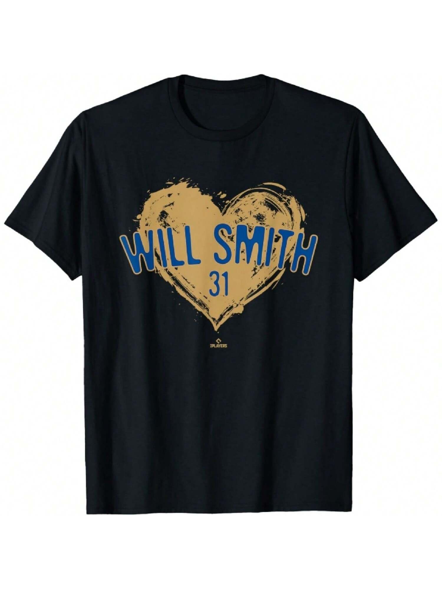 Distressed Heart  Kansas City Baseball MLBPA T-Shirt S разноцветный