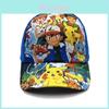 Gorra de Béisbol Infantil Pokemon Con Protección Solar Y Algodón Transpirable Para Juegos al Aire Libre en Verano