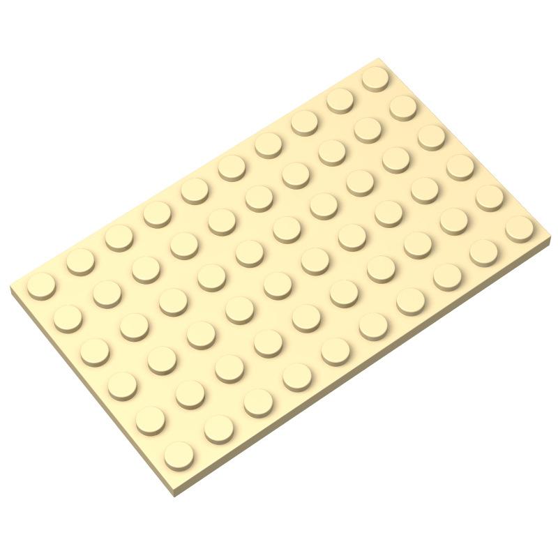 10PCS PLATE 6x10 Dots Compatible with 3033 Baseplate Self-Locking Bricks Building Blocks Toys Accessories