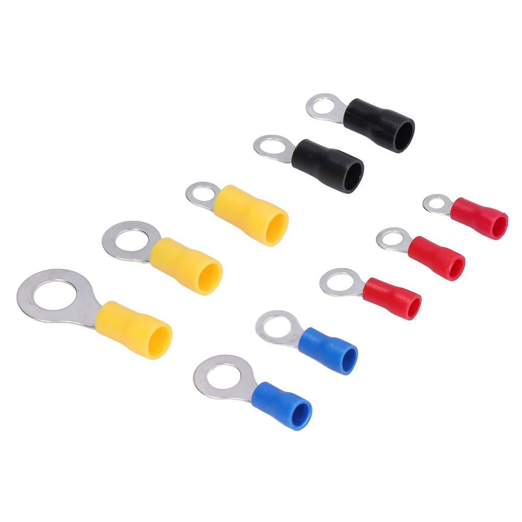 102Pcs Wire Connector Electrical Crimp Ring Terminal Tool Set Kit for Home Vehicle