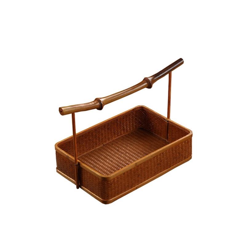 Youde Handmade Bamboo Lacquer Tea Basket