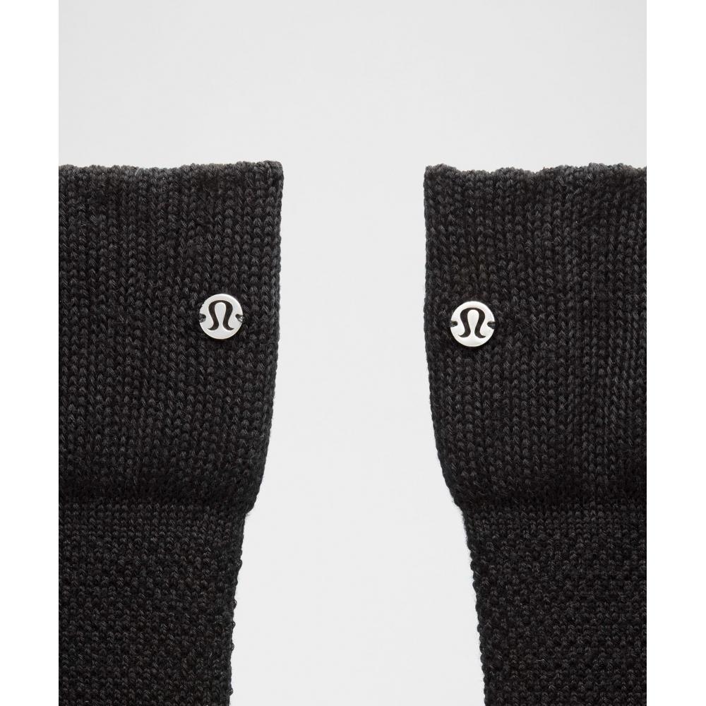 Lululemon THigh High Wool Blend Leg Warmers Black
