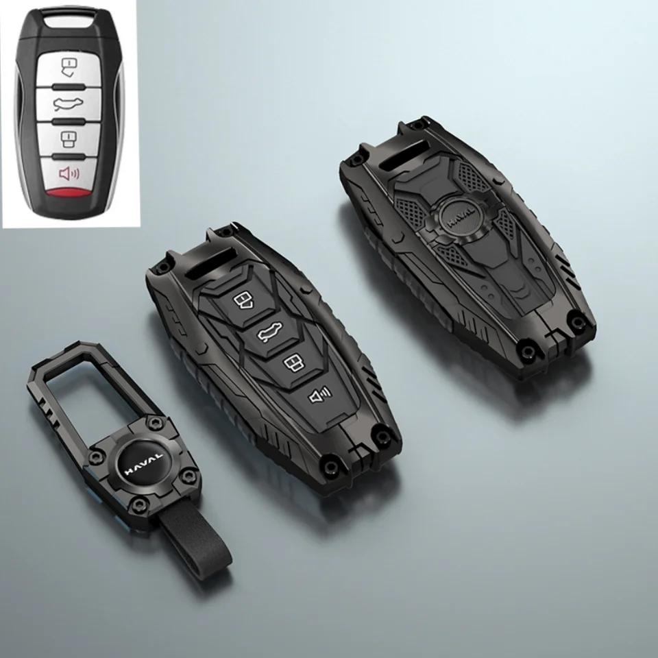 Car Key Case Cover For Great Wall Haval Jolion H6 H7 H4 H9 F5 F7 F7X F7H H2S Gmw Dargo Shell Fob Accessories