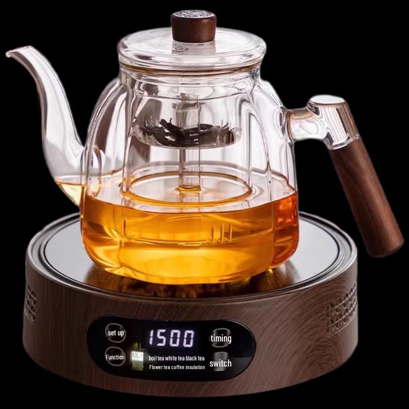 Chating Glass Integrated Brewing Teapot