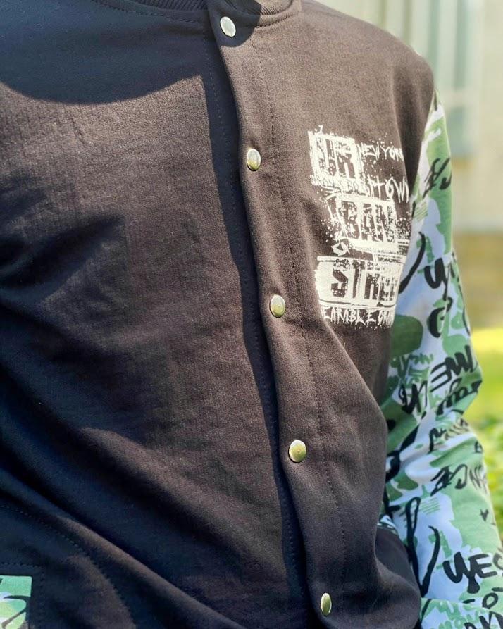 Guttebomberjakke – Lett stretchstoff og glidelås, Alle årstider, 6029-055-33-4 HC