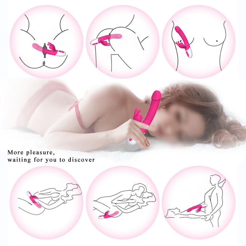 7*7 Speeds Vibrating Dildo With Sucking Vibrator For Woman G-Spot Vaginal Clitoris Stimulator Adult Toys And Sexy Toy For Women