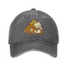 Washed Baseball Cap Rilakkuma Summer Trucker Hat For Women Unisex friends Design Print Outdoor Sport Sun Snapback Cap