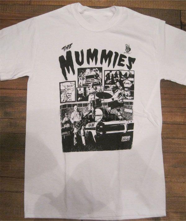 

NEW THE MUMMIES Band Live In tour Cotton White T Shirt AG866 Unisex T-Shirt S