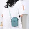 Multi layer Crossbody Bag Nylon Small Phone Bag Casual Canvas Shoulder Bag  Daily