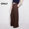 ONLY Women's 2024 Winter Embroidered Straight Leg Casual Pants