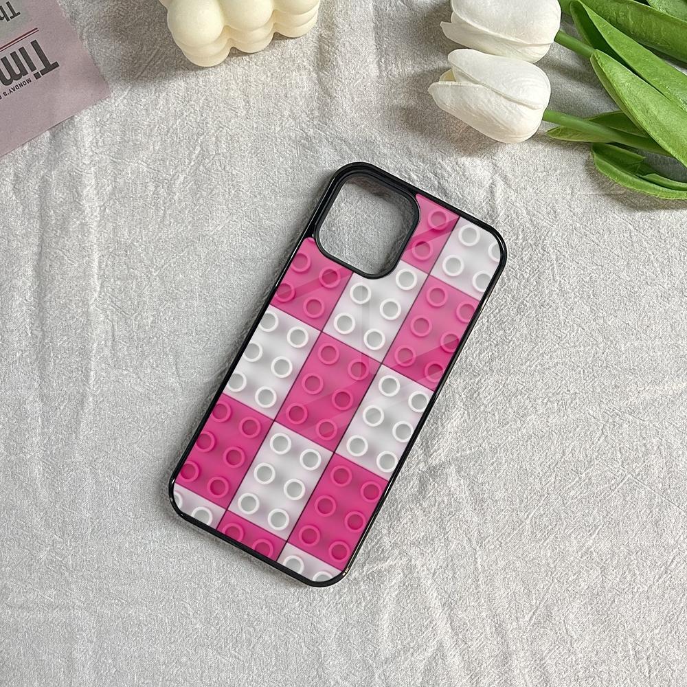 Toy Building Blocks Colorful Cute Kids Phone Case for Iphone 16 15 14 13 12 11 Pro Max Mini 8 Plus Se Xr X Xs Fundas Shell PC+TP iphone 11promax
