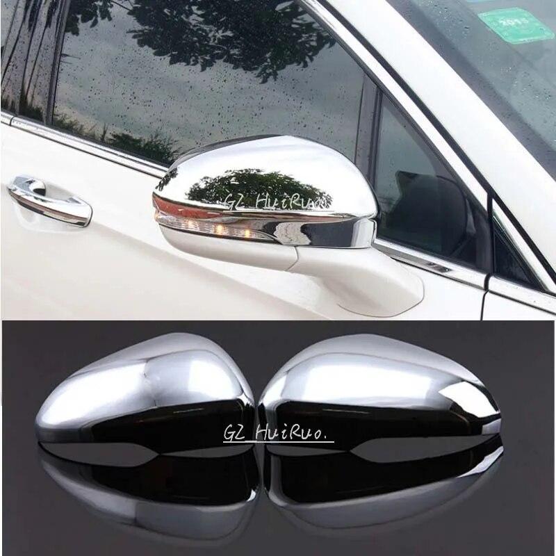 

Хромированная крышка бокового зеркала из АБС-пластика, крышка зеркала заднего вида, подходит для Ford Mondeo 2013 2014