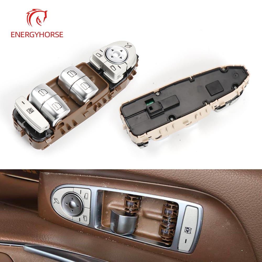 Do Mercedesa W213 Przełącznik sterowania szybą samochodową Przycisk przełącznika podnośnika szyby do Benz E Class 2016- E260 E200 E300