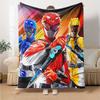 1pc Mighty Morphin Power Rangers2 Blanket, Gift, for Men and Women, Soft Blanket, Good for Sofa Bed Couch Travel, Lightweight Flannel Blanket