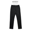 Menseye Men's Casual Pants, Men's Elastic Waist Dress Pants, Black Versatile Thickened Business Casual Autumn and Winter New Arrivals