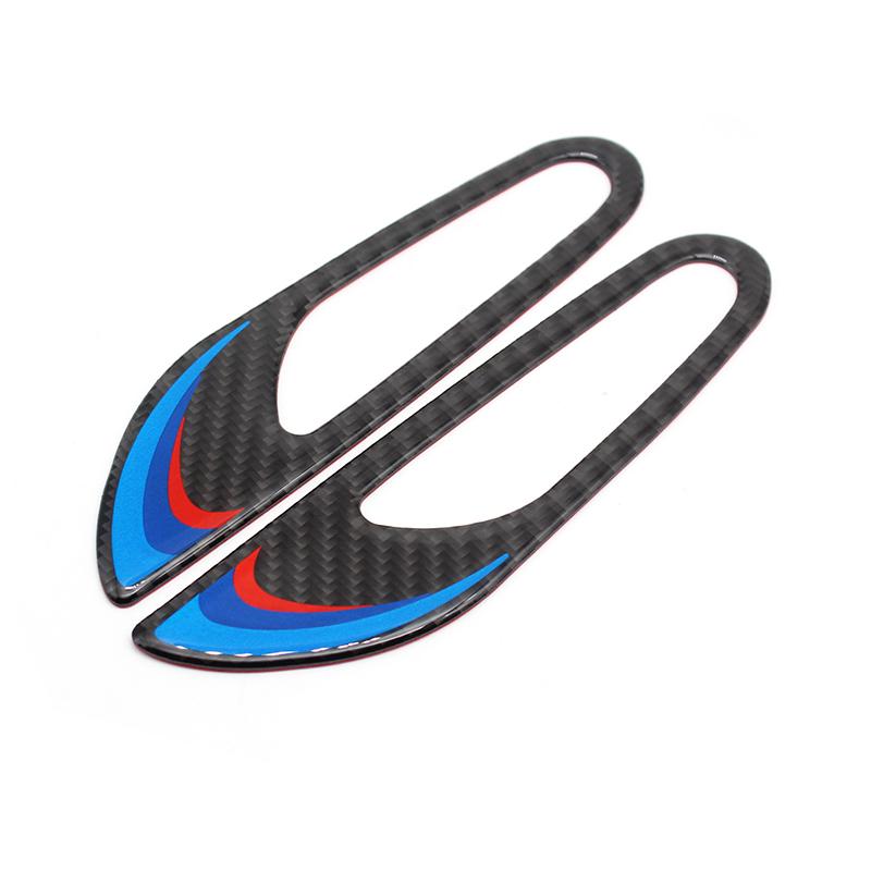 For BMW 3 Series E90 E92 E93 2005 2006 - 2008 2009 2010 2011 2012 Carbon Fiber 2pcs Car Exterior Turn Signal Light Frame