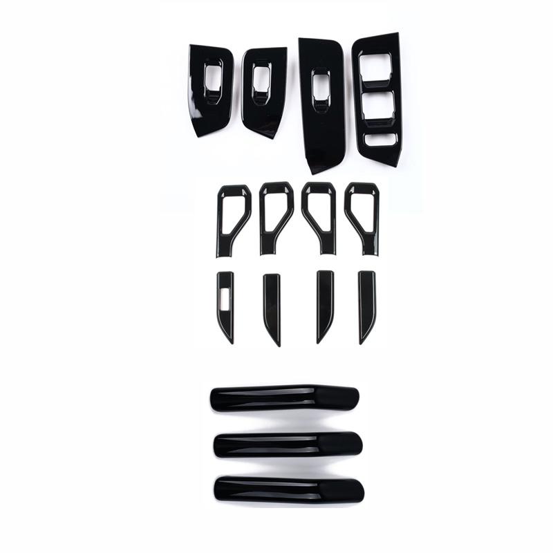 LHD For Chery Jetour Traveller T2 2024 Inner door armrest handle cover window lift switch glass contorl cover accessories