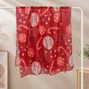 Soft Snowman Scarf Lightweight Neck Scarf Festive Christmas Scarf  Fall