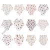 H3CD Baby Blanket Cotton Swaddles Wrap Towel Breathable Small Quilt Infants Delivery Blankets for Newborns 85x85cm