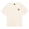 OKSTAR Cool Cotton Oversized Shiba Inu Embroidered Patch Short Sleeve Tee