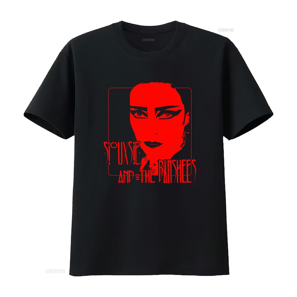 Vintage Style Siouxsie And The Banshees Softstyle T Shirt For  vintage Washed graphic streetwear fashion Breathable Soft