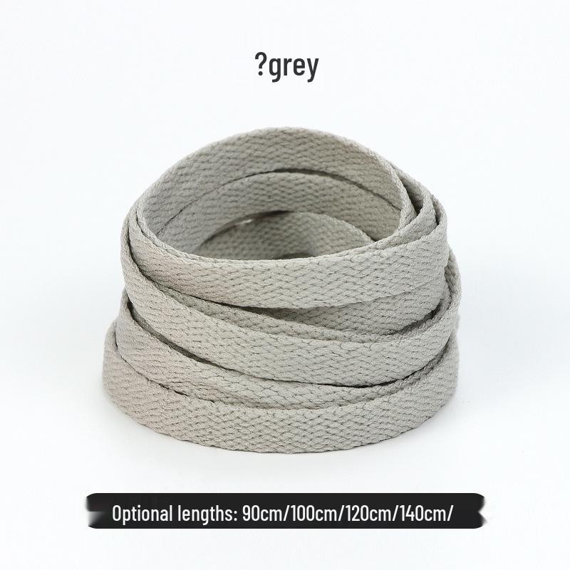 Colorful Polyester Flat Shoelaces for High-Top Canvas Sports Shoes