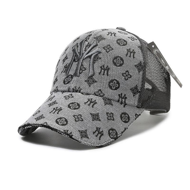 Retro baseball cap Xiaohongshu popular big head circumference hat spring and autumn sun hat deep top showing face small OOTD cap