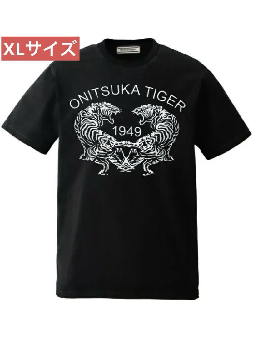 

[USED] Excellent condition Onitsuka Tiger Graphic Tee Black XL