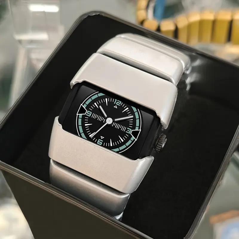 New Fashion Cool Watch For Men Creative Style Alien Design Waterproof Quartz Watch Male Sports Watch reloj