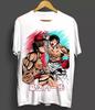 Ippo Vs Baki Tshirt Kamogawa Boxing Gym Ippo Baki Anime Sport Shirt White