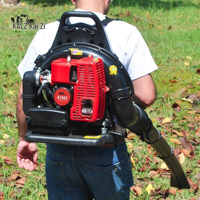 KAZZ Backpack 2-Stroke Gasoline Power Blower CN Plug (adapter Included)